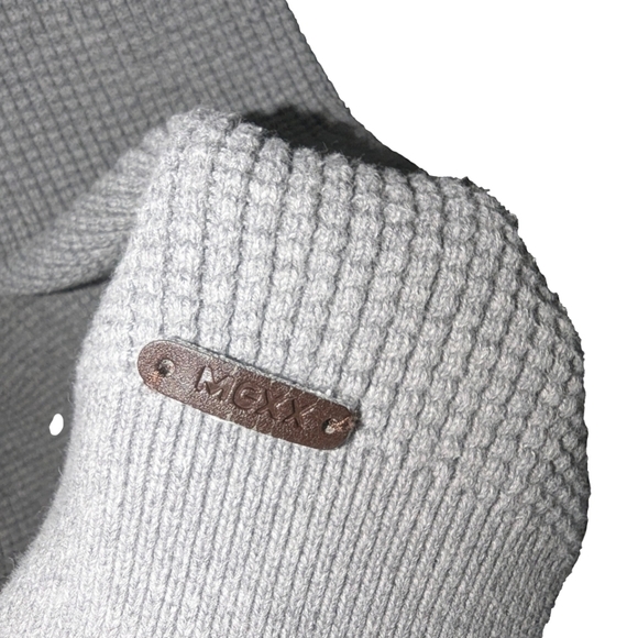 Mexx button quarter sweater trendy 100% cotton soft and cozy - Picture 3 of 7